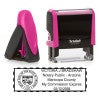 Arizona Notary Pink Stamp - Rectangle Imprint 