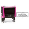 Arkansas Notary Pink Stamp Body and Impression - Rectangle