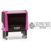 Maine Notary Pink Stamp - Rectangle Impression and Trodat Printy 4913 Stamp Body