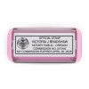 Oregon Notary Pink Stamp Top View of Index Label