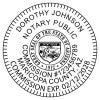 Arizona Notary Pink Stamp - Round Impression Only