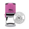 Arizona Notary Pink Stamp Body and Impression