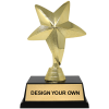 Gold Star Award Trophy - 2 sizes available