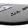 Close up of the braille on the sign