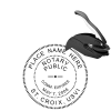 U.S. Virgin Islands Notary Seal - Round