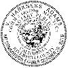California Notary Pink - Round Design Imprint Example