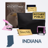 Indiana Pink Deluxe Notary Kit