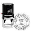 Missouri Notary Round Stamp