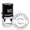 South Carolina Notary Round Stamp