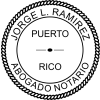 Puerto Rico Notary Seal Embosser