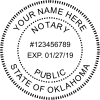 Oklahoma Notary Round Stamp