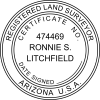 State of Arizona Land Surveyor