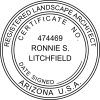 State of Arizona Landscape Architect