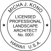 State of Hawaii Landscape Architect