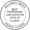 State of Illinois Land Surveyor