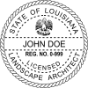 State of Louisiana Landscape Architect