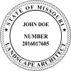 State of Missouri Landscape Architect