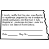 State of North Dakota Landscape Architect Certification