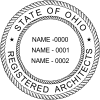 State of Ohio Architect Three Names