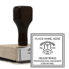 State of Rhode Island Professional Engineer Seal Stamp