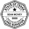State of Texas Land Surveyor