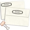 Plaque Styled Custom Address Stamp Imprint Example