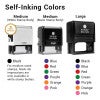 Self-Inking Colors of Ink