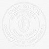Notary embosser impression for Massachusetts 