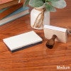 Medium Ink Pad with Hand Stamp
