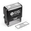 The self-inking stamp version of the Wyoming Rectangle Notary Seal