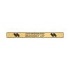 Horizontal Engraved Heavy Brass Signs 2" x 22"