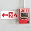 3"x6" Custom Plastic Sign for a Fire Exit