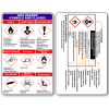 GHS Symbol Wallet Reference Card