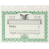 GOES KG2 Blank Corporate Stock Certificates