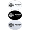 Laser Engraved Oval Name Tag - 1.75" x 2.5"