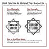 Best Practices for uploading your logo