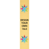 Vertical Full Color Brass Signs 16" x 3"