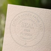 Limited Liability Company with Date Seal Embosser
