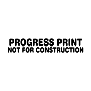 Progress Print Plan & Blueprint Stamp