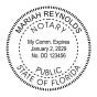 Florida Notary Public Stamp Seal