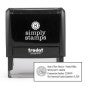 New Mexico Notary Rectangular State Stamp
