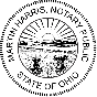Ohio Round Pink Notary Seal