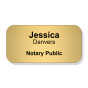 Notary Engraved Name Tag