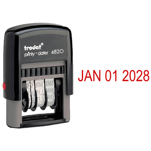 Date-Only Dater Stamp Body and Design