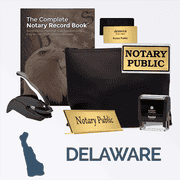 Delaware Deluxe Notary Kit