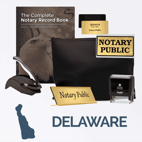 Delaware Deluxe Notary Kit
