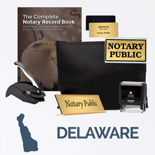 Delaware Deluxe Notary Kit