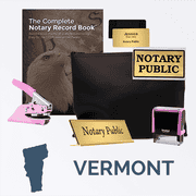 Vermont Pink Deluxe Notary Kit