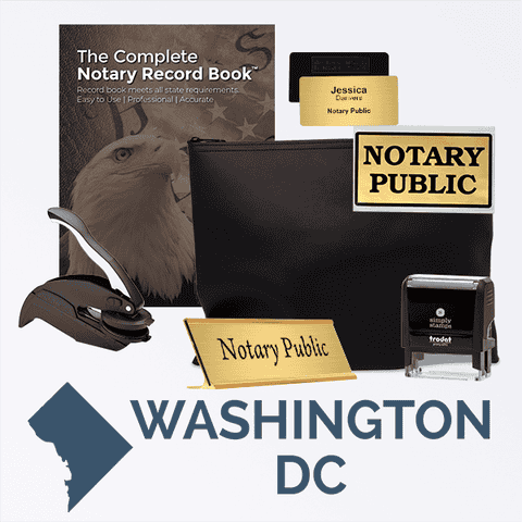 District Of Columbia Deluxe Notary Kit