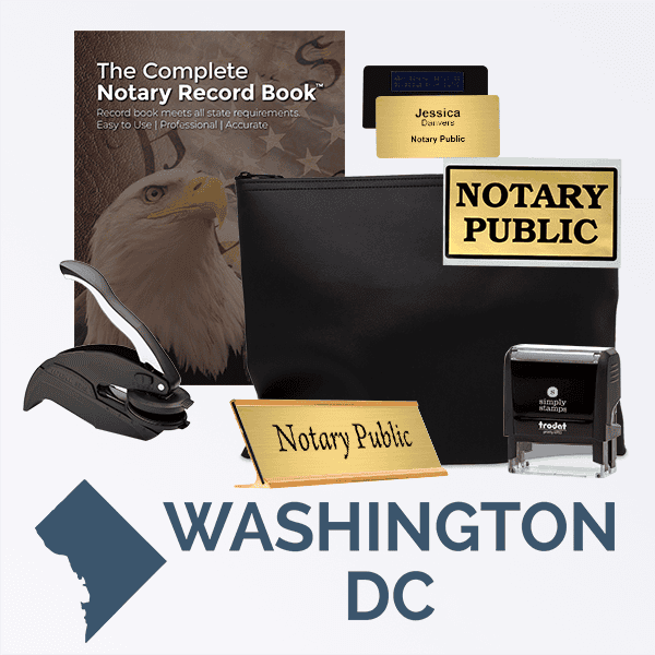 District Of Columbia Deluxe Notary Kit